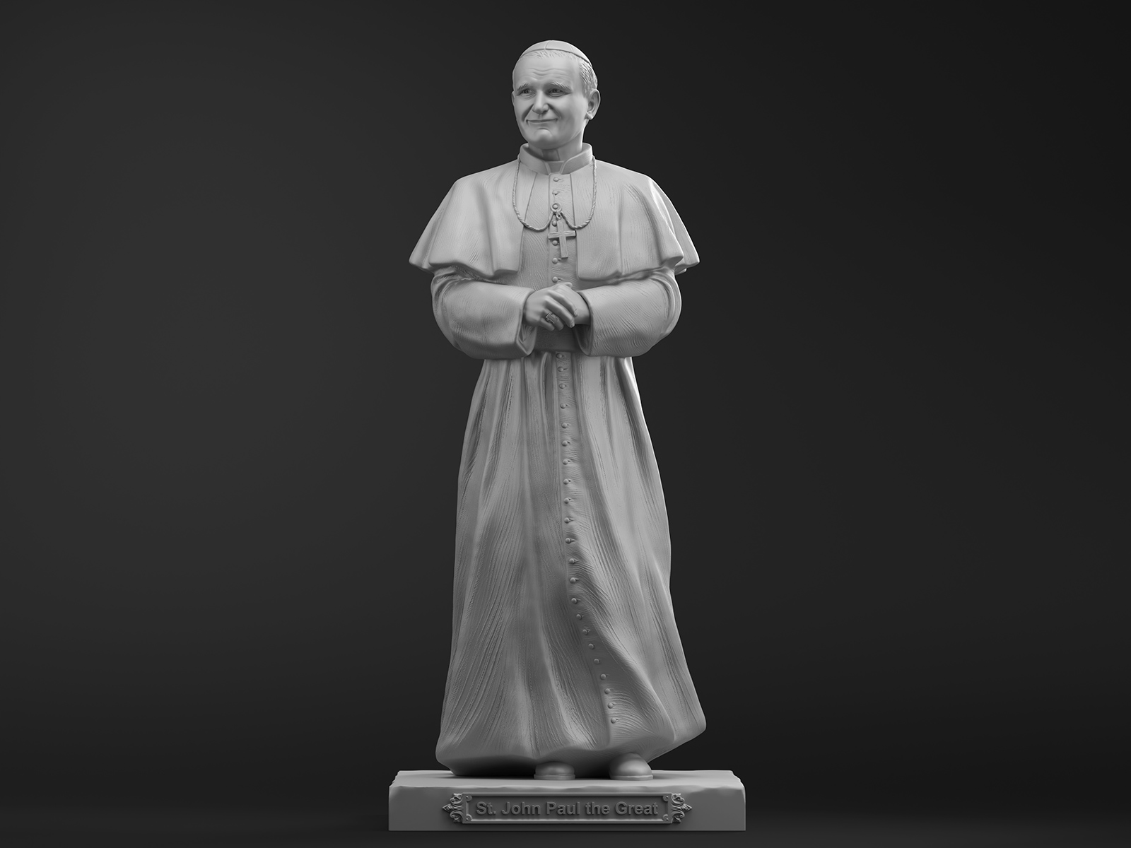 Statue of Saint John Paul II the Great